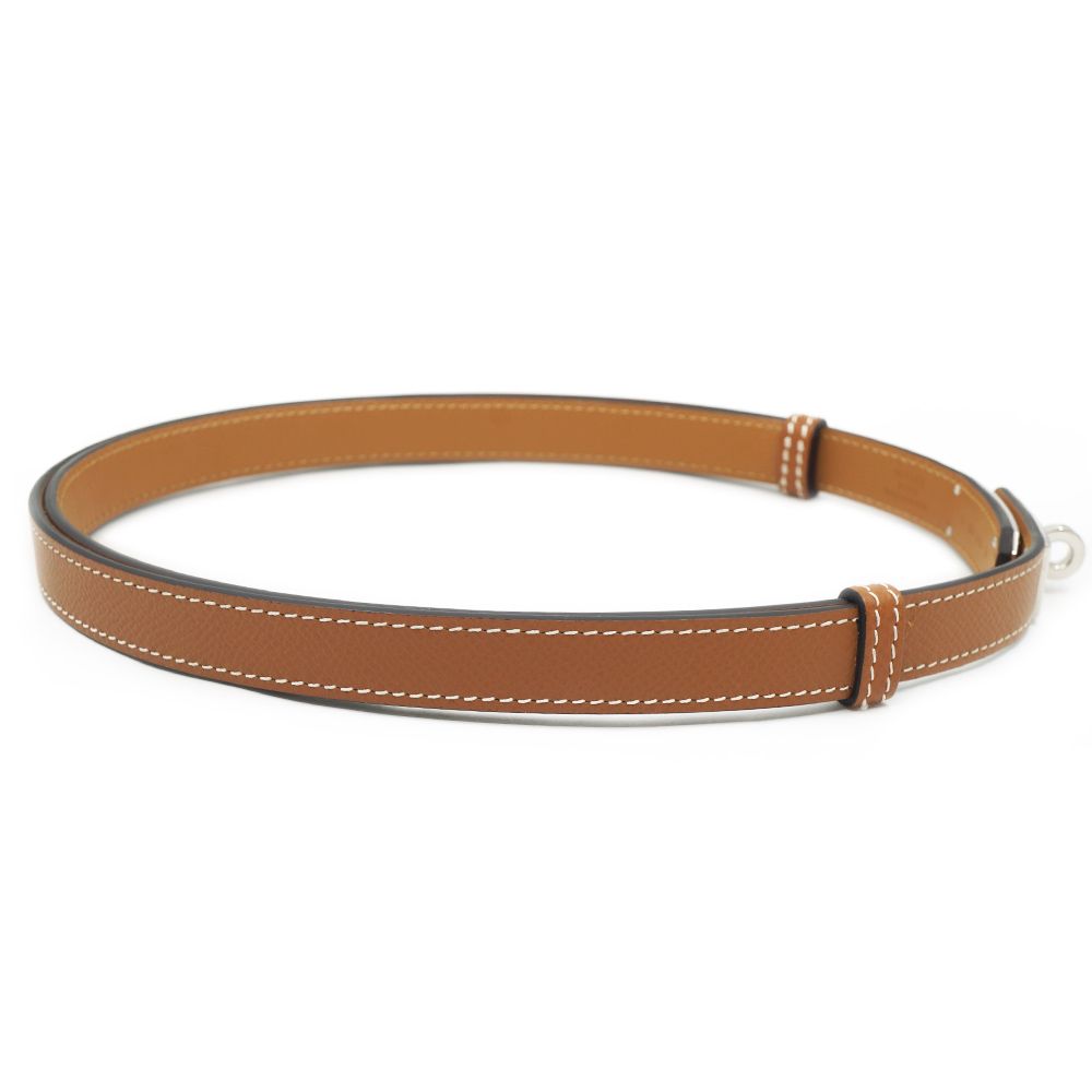 エルメス エプソン ベージュ レザー ベルト シンプル デザイン 新品・未使用品】エルメス HERMES ケリー 18 ターンロック