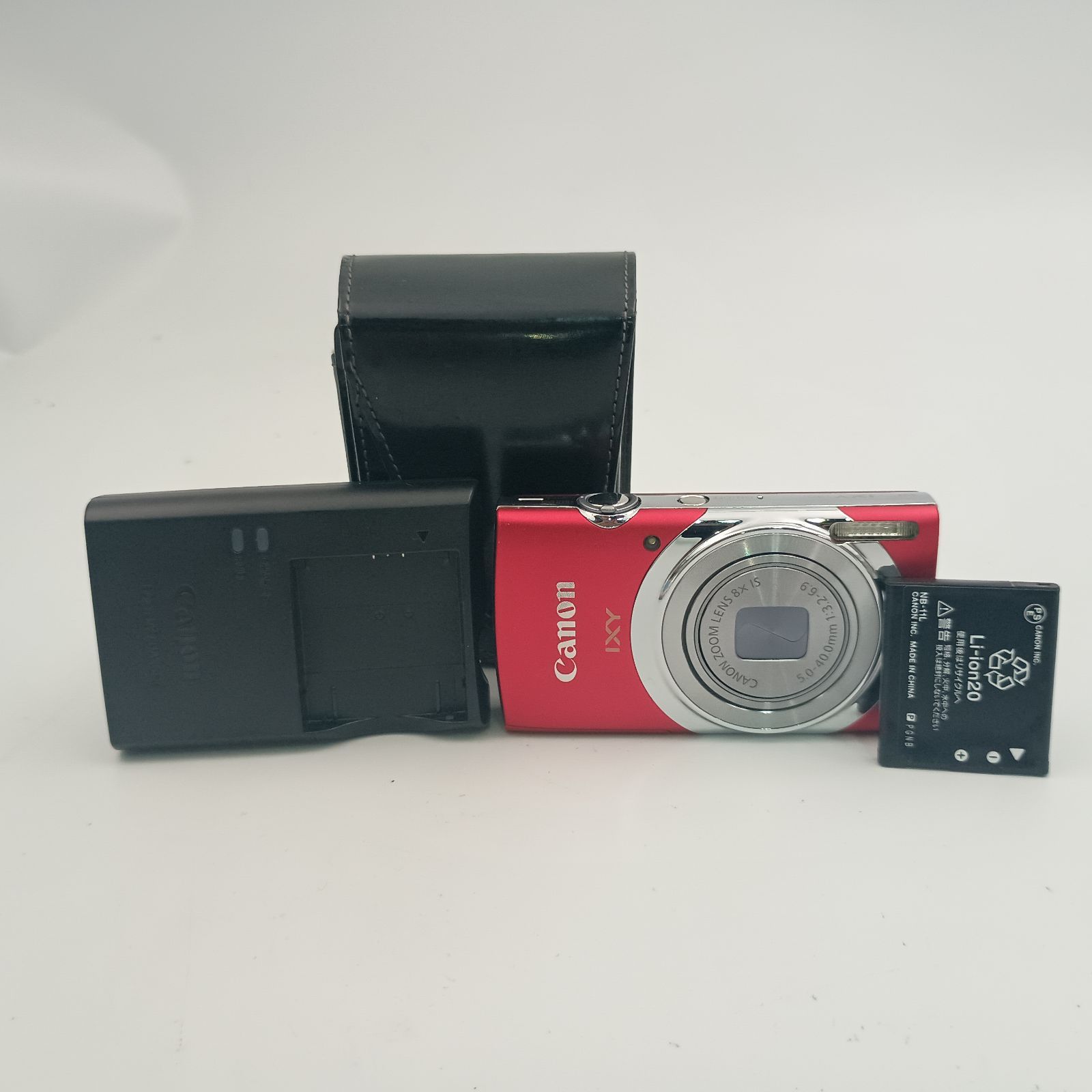 Canon IXY 130 Compact DIGITAL Camera Red 赤 キャノン
