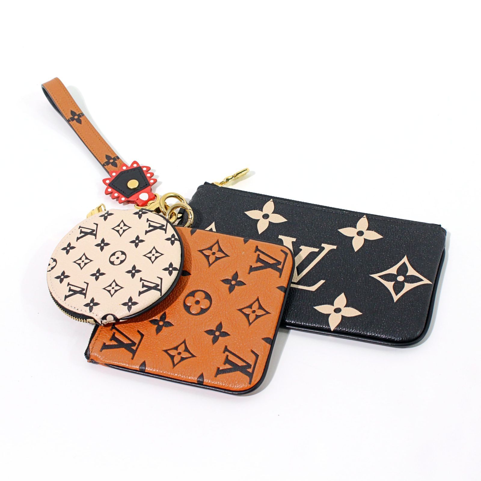 ルイヴィトン★新作クラフティ トリオ M69516 LOUIS VUITTON ルイヴィトン M69516 モノグラム・アンプラント