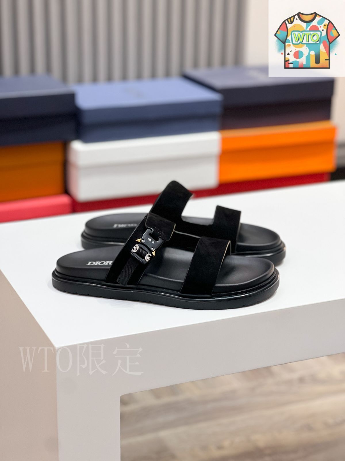 DIORディオールメンズサンダル 43（28㎝） ディオール(Dior)ディオール サンダル 靴 メンズ 3SA134ZPP90045