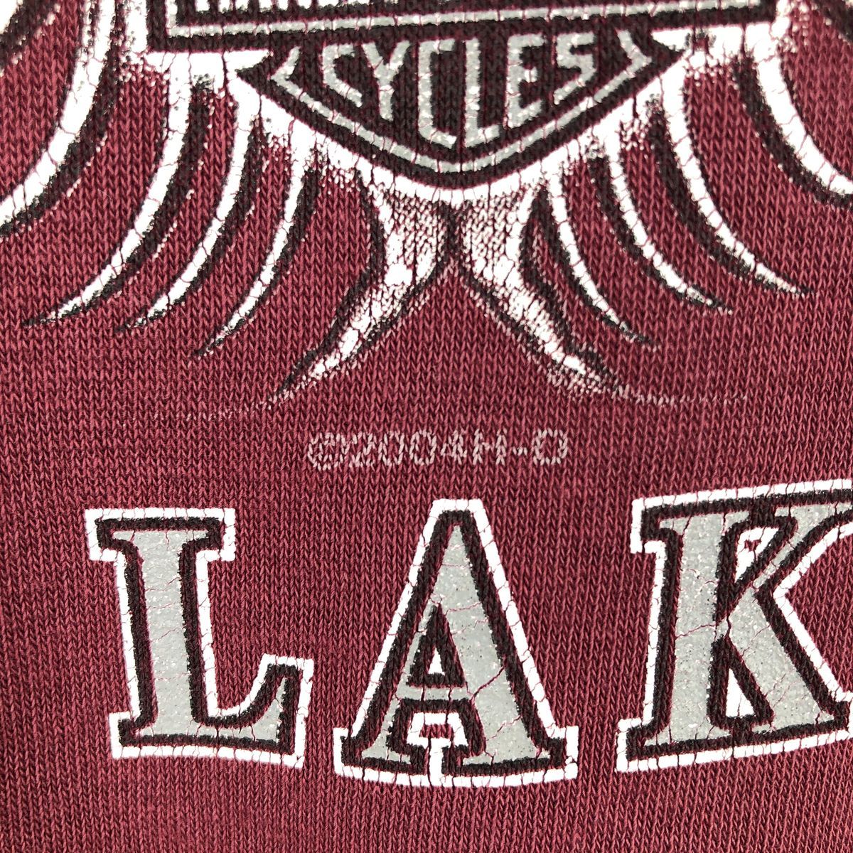 古着 00年代 ハーレーダビッドソンHarley-Davidson 鷲柄 イーグル柄
