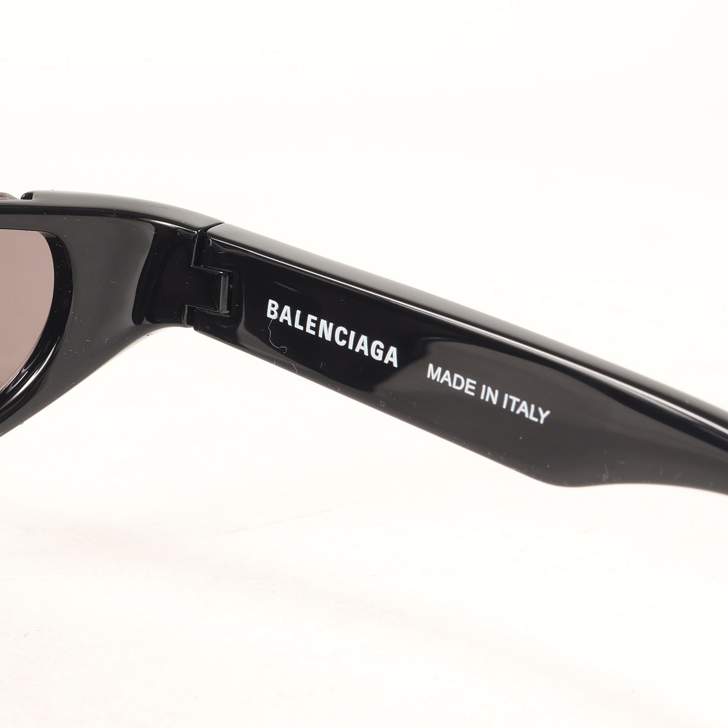 BALENCIAGA バレンシアガ 23SS バタフライフレーム ロゴ サングラス BB0202S Xpander キャットアイ レンズ アイウェア 眼鏡 メガネ ブラック 黒 64□16-130 XL イタリア製 ブランド 【メンズ】【美品】