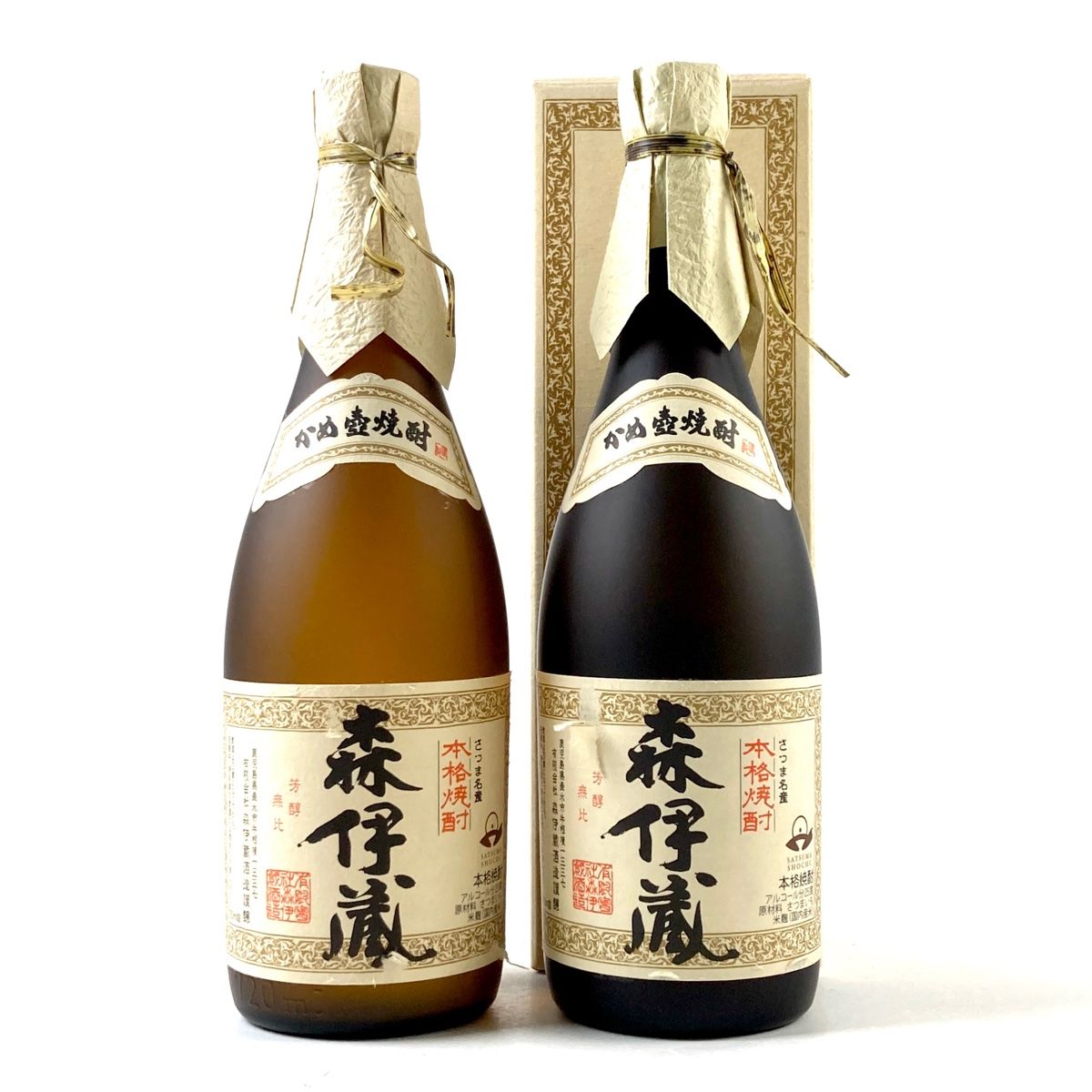 森伊蔵 本格焼酎 かめ壺焼酎 720ml 2本セット 森伊蔵 本格焼酎 かめ壺焼酎 720ml 2本セット 本格焼酎 森伊蔵 720ml