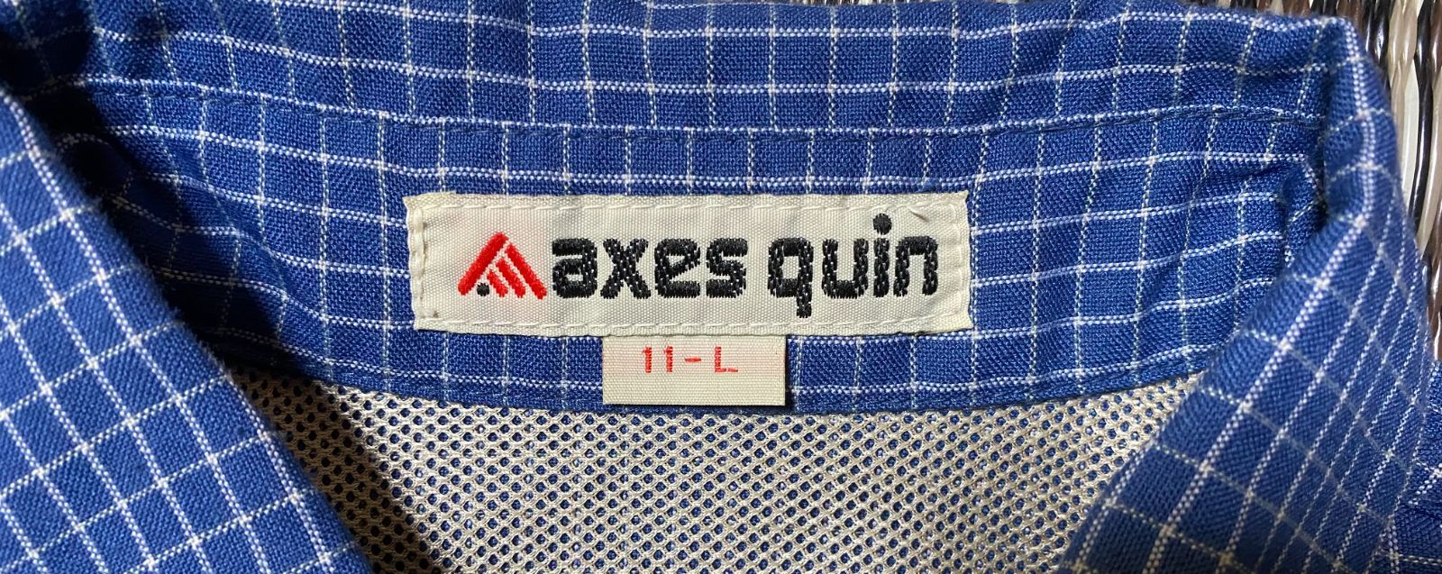 アクシーズクイン  axesquin ギンガム シャツ 長袖