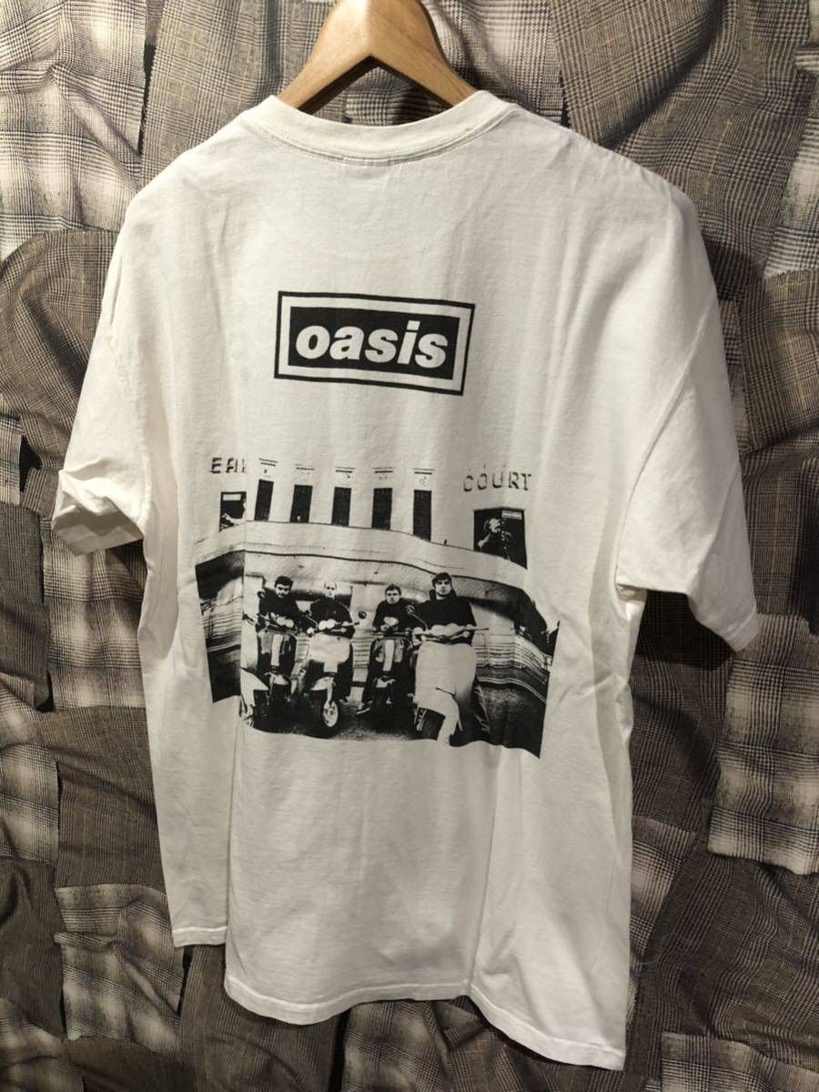 アンビル製 OASIS オアシス 00年代 アンビル ユニオンジャック ロゴT