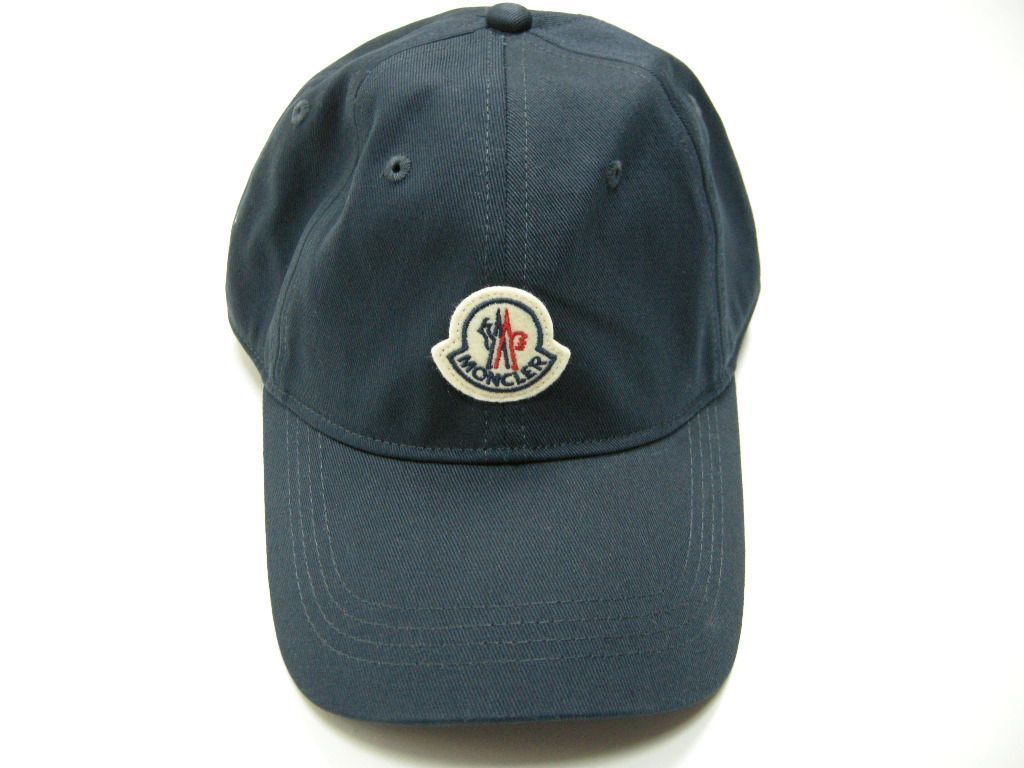 モンクレール 帽子 MONCLER メンズ ベースボールキャップ ハット つば