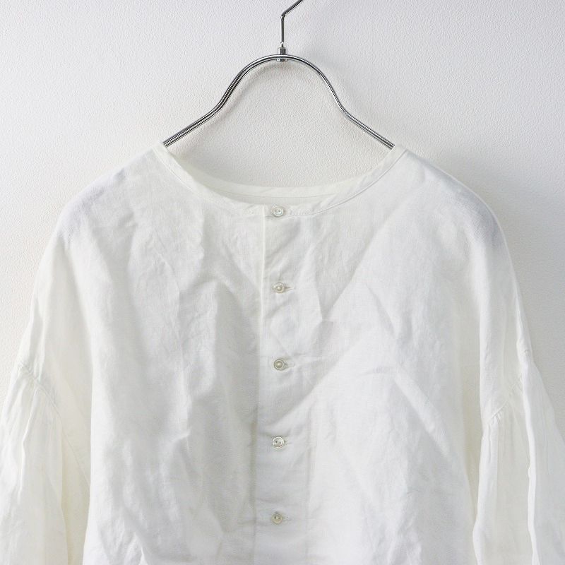 2021SS ネストローブ nest Robe リネンレースボリューム袖