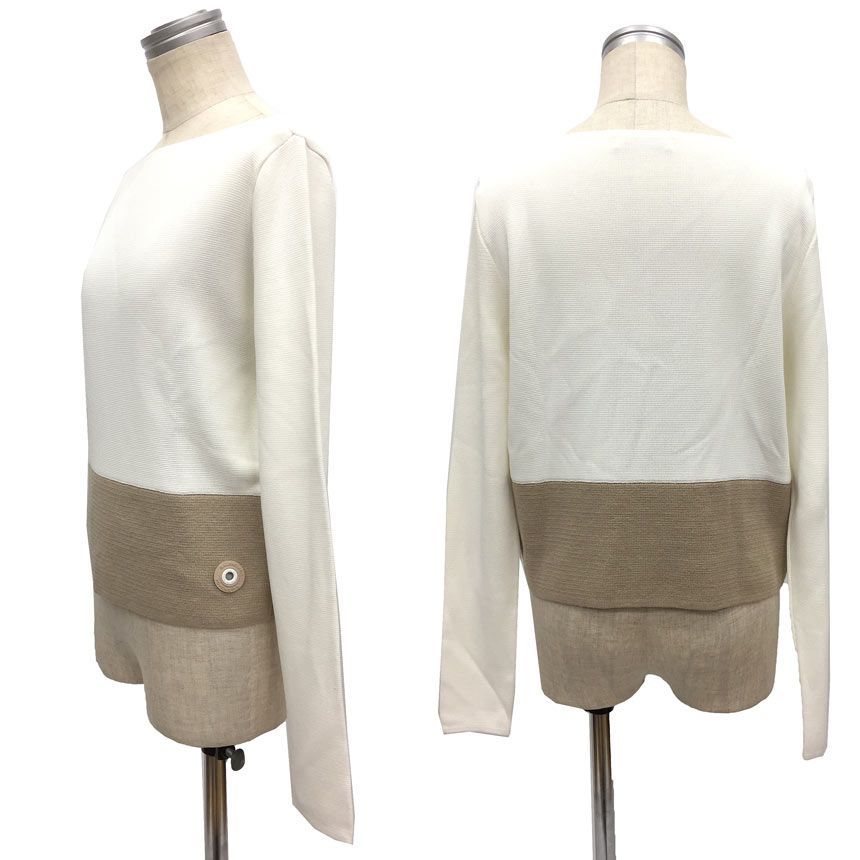 BALENCIAGA 　長袖　ニットカットソー　36サイズ　aq7784 BALENCIAGA バレンシアガ 長袖 ニットカットソー 36サイズ