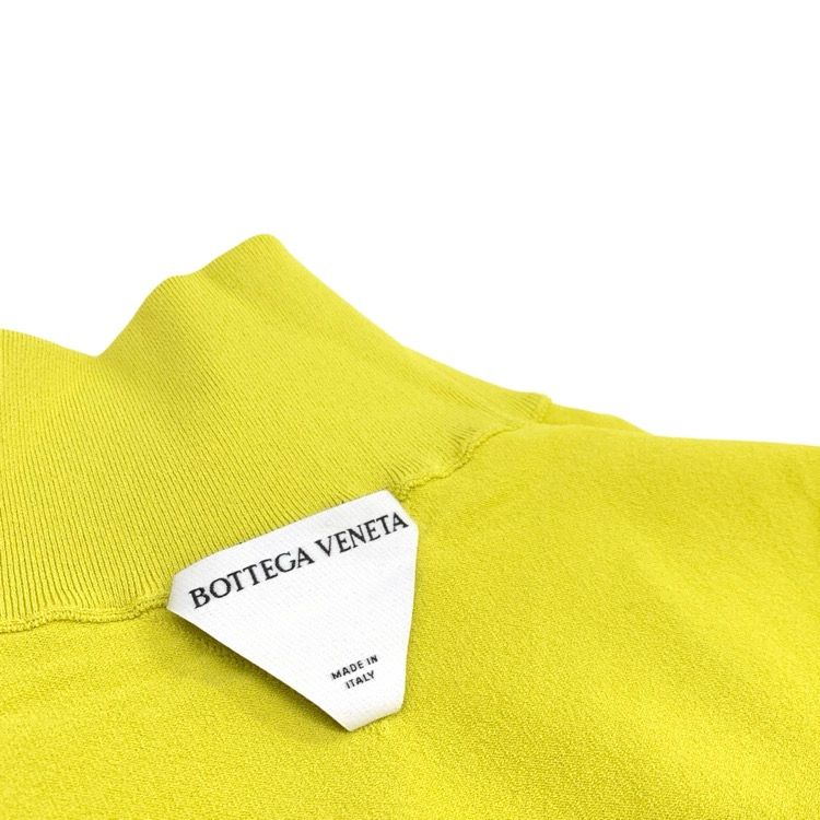 BOTTEGA VENETA ボッテガヴェネタ ハイネックニット カットソー イエロー M 664274 BOTTEGA VENETA ボッテガヴェネタ ハイネックニット カットソー