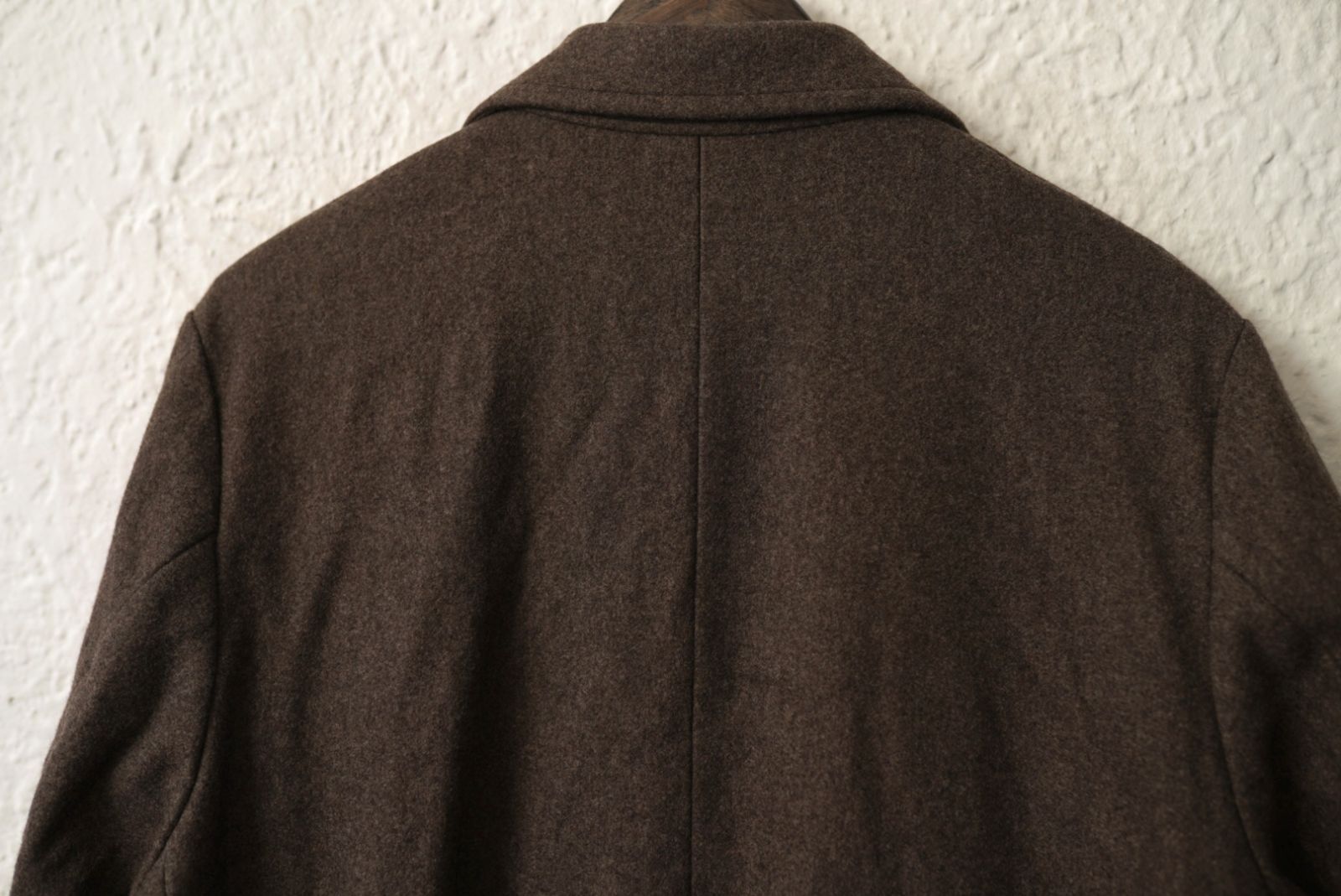 THE CROOKED TAILOR チェスターコート ウール 44 20AW Tailor Collar Tent Line Coat オーバーサイズウール