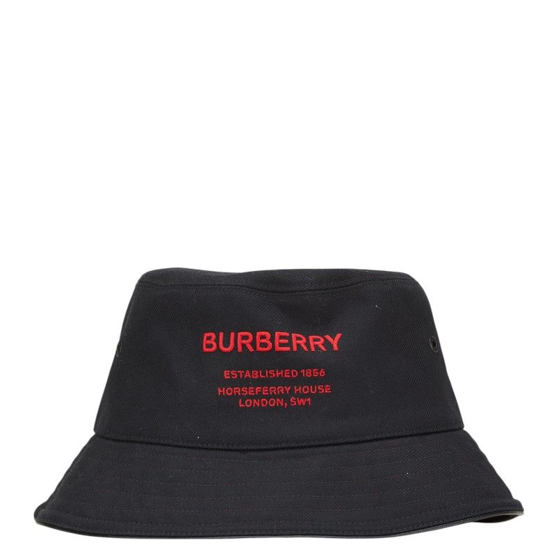 バーバリー BURBERRY 刺繍 バケットハット 帽子 8053474 L（楽天