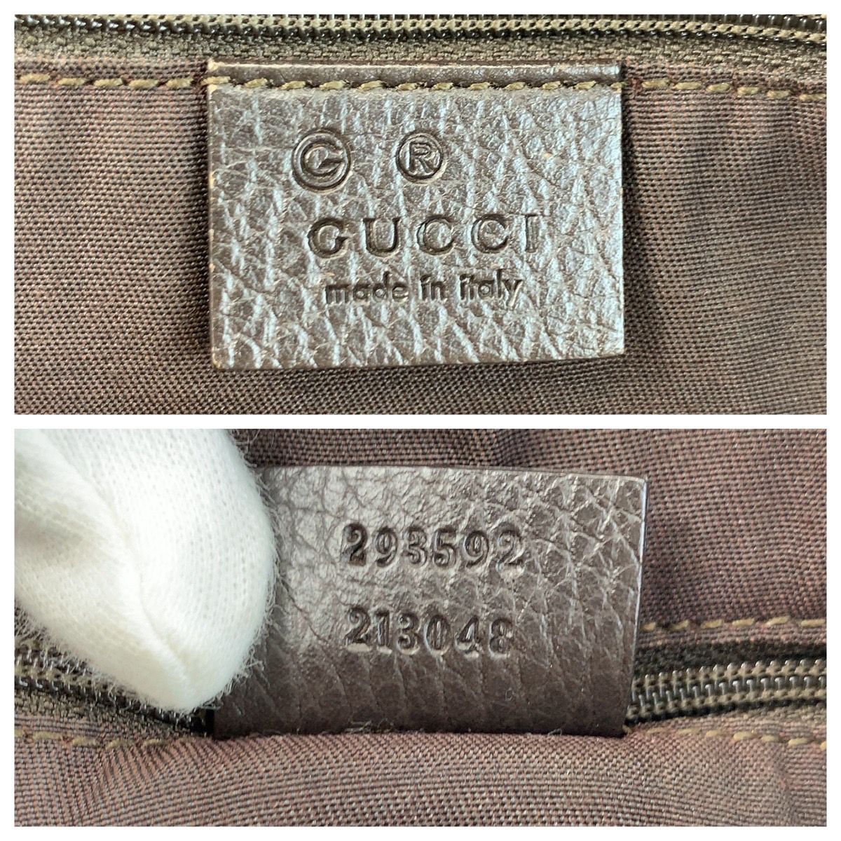 ◇GUCCI グッチ シェリーライン 名刺入れ キャンバス レザー GG柄 ◇GUCCI グッチ シェリーライン 名刺入れ キャンバス レザー GG柄