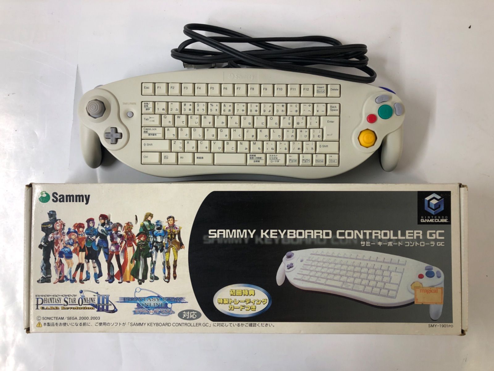 未使用　サミー　キーボードコントローラGC Yahoo!オークション - サミー キーボードコントローラ GC (開封