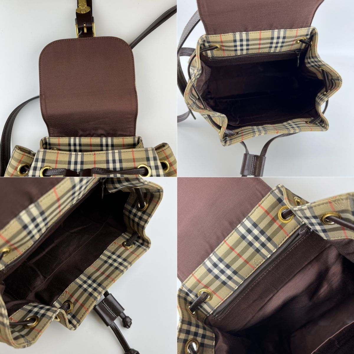 美品 バーバリー BURBERRY Burberry ノバチェック リュック 【公式通販】