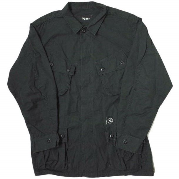 MASSES マシス 20SS 日本製 BDU JKT R コットンリップストップ 