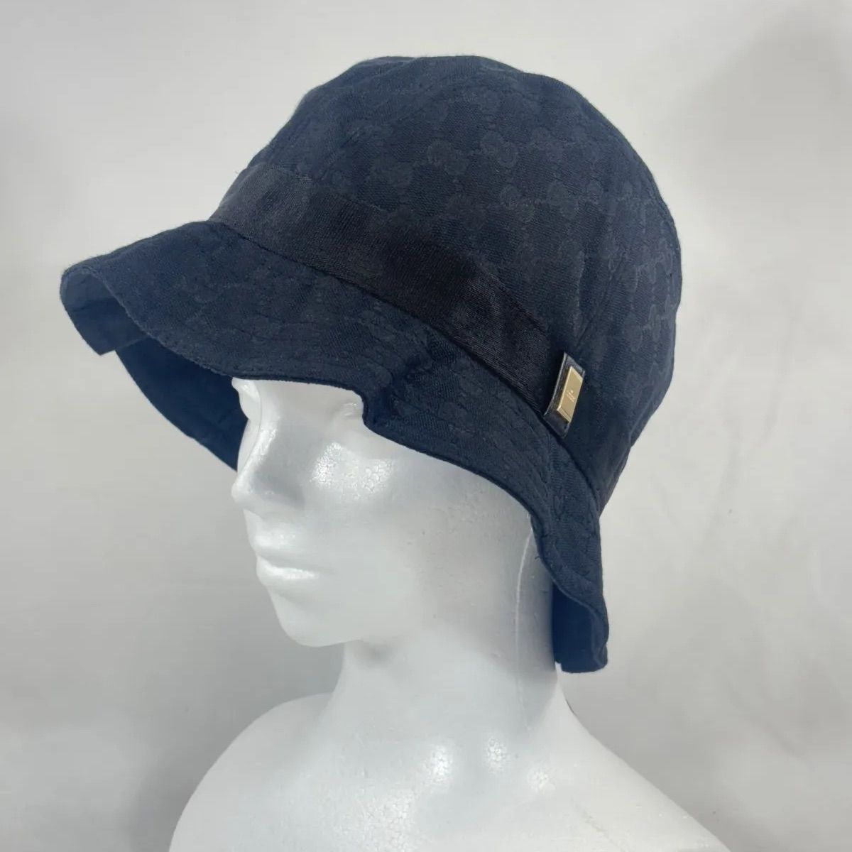 美品】GUCCI グッチ GGキャンバス バケットハット Lサイズ 帽子