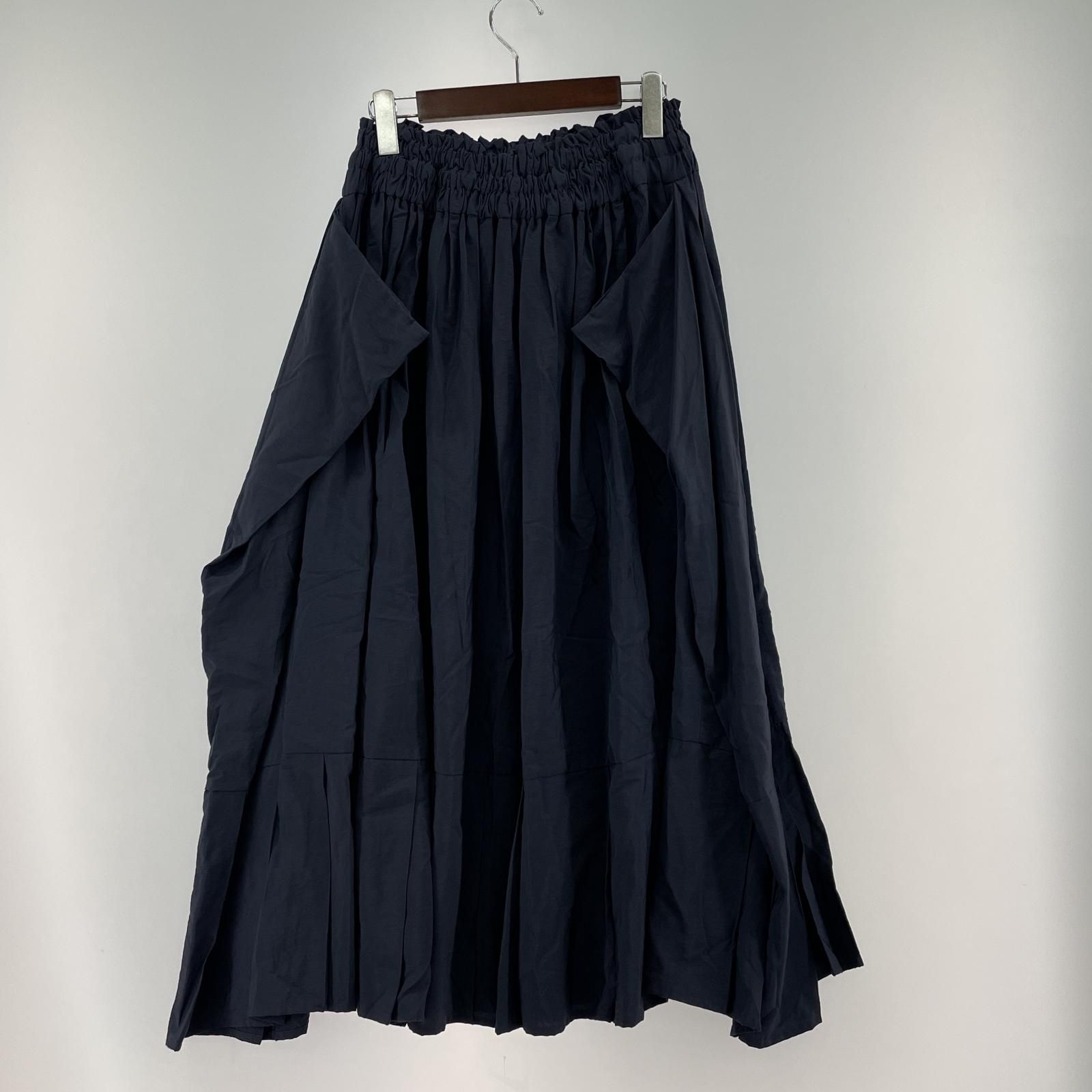 Vivienne Westwood 変形スカート Vivienne Westwood RED LABEL 変形ロングスカート M ネイビー