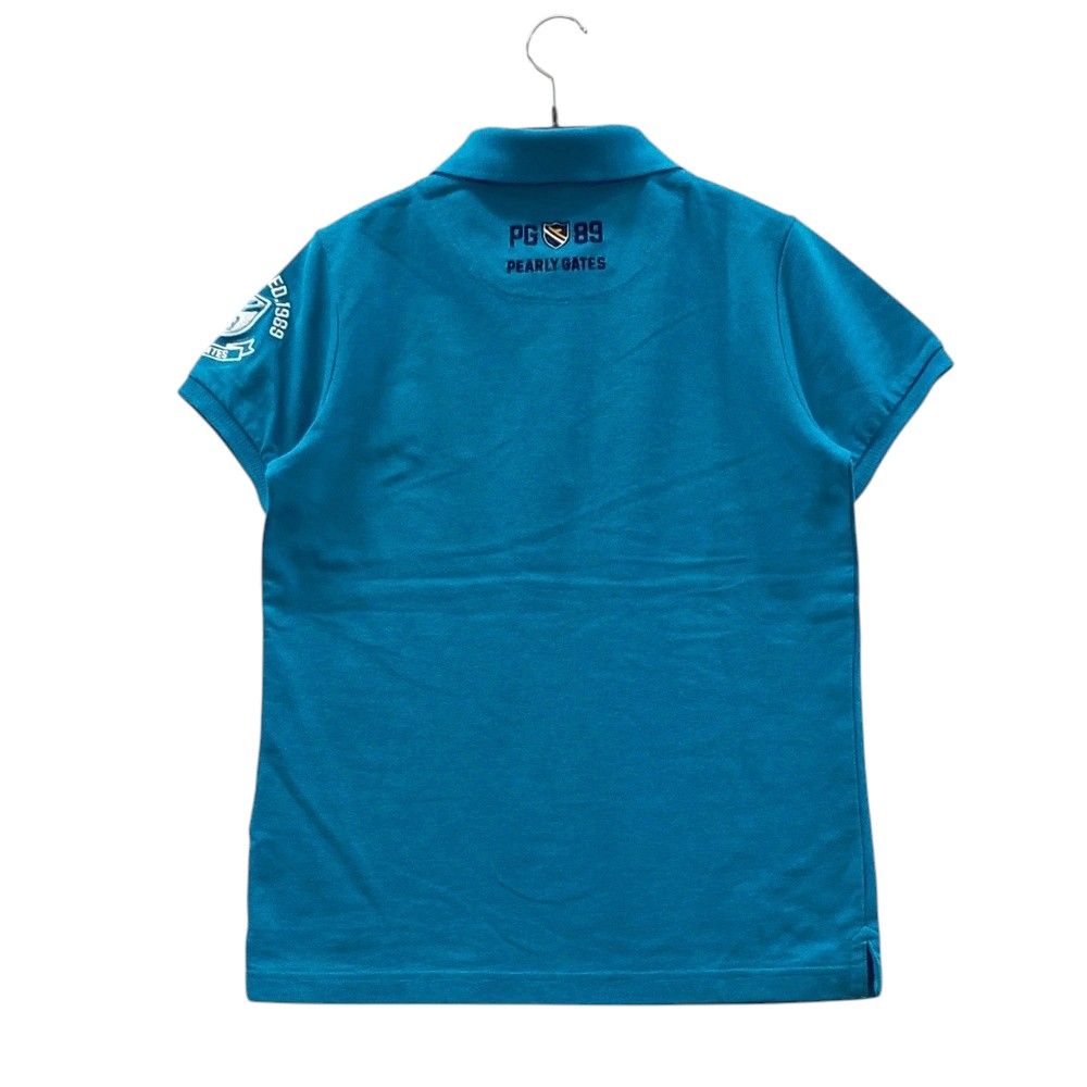 サイズ：0 PEARLY GATES パーリーゲイツ ジップパーカー ブルー系