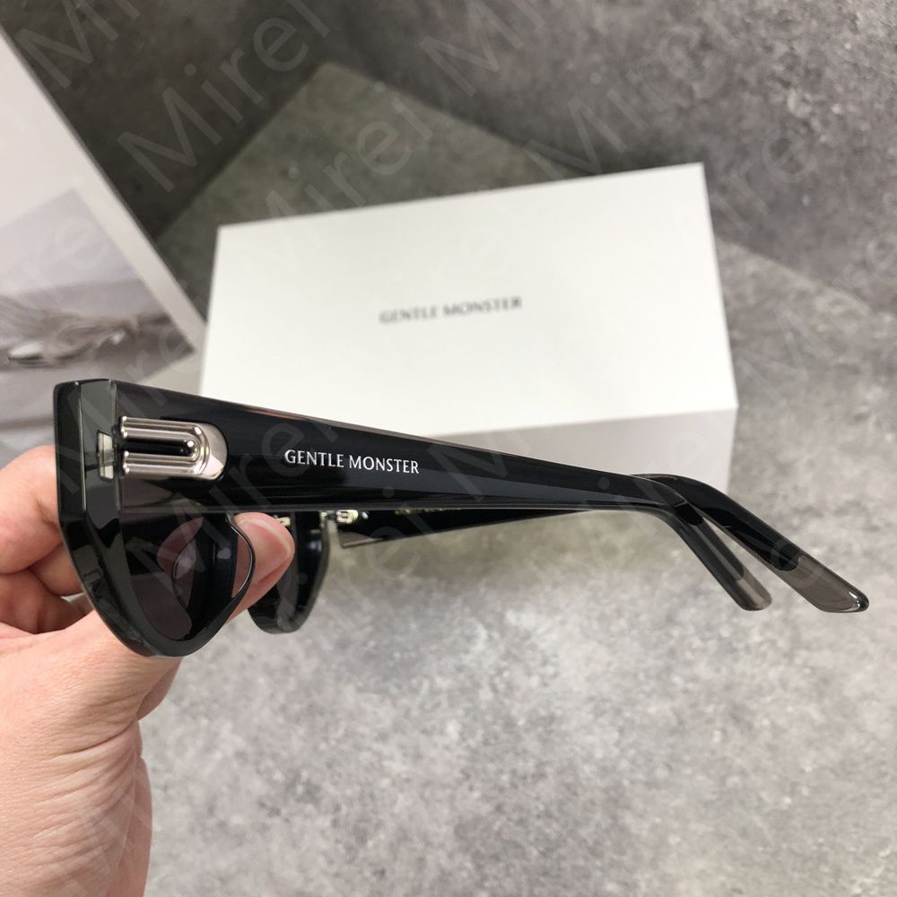 新品未使用 GENTLE MONSTER bi-bi ブラックサングラス GENTLE MONSTER(ジェントルモンスター) サングラス ブラック