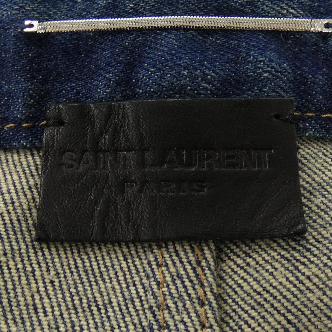 洗練された【SAINT LAURENT】ミックソリッド ジーンズ 24SS新作 ミック ジーンズ（ブラックデニム） | Saint Laurent サン
