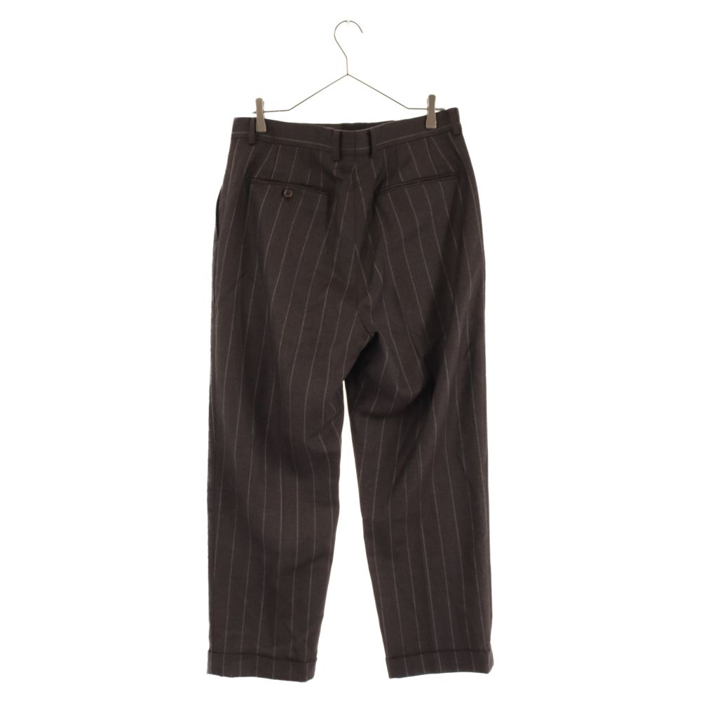 23AW WACKOMARIA スラックス プリーツトラウザー ドーメル WACKO MARIA (ワコマリア) 23AW DORMEUIL GLITTER PLEATED