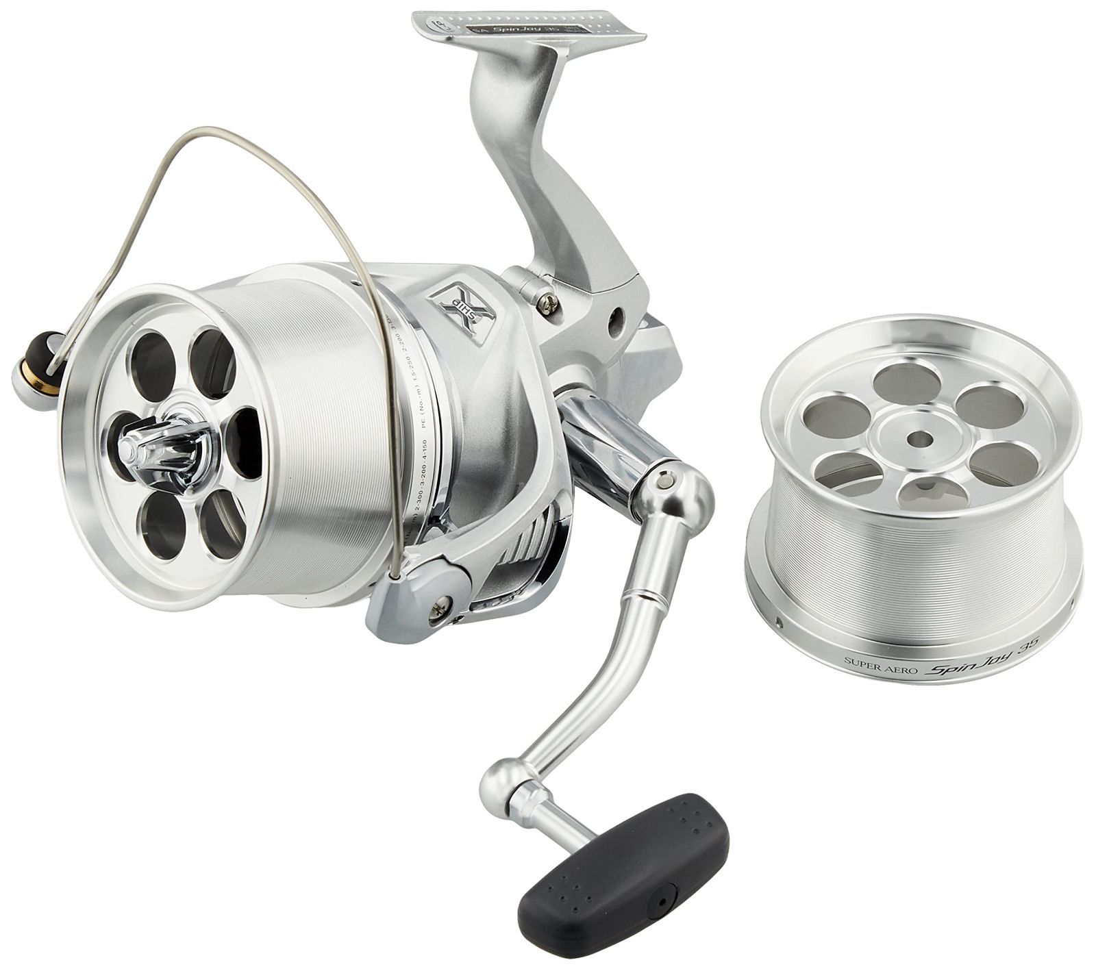 在庫 シマノSHIMANO リール 14 スーパーエアロ スピンジョイ 30|35 標準仕様|細糸仕様