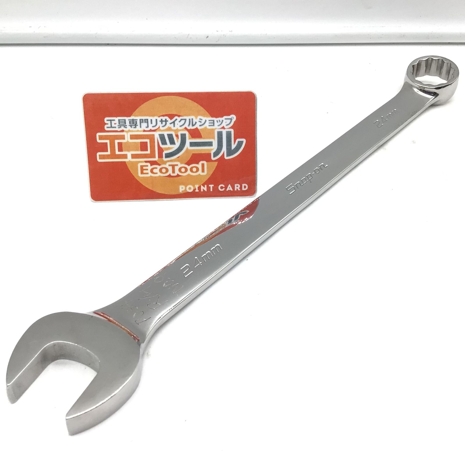 品 Snap-on スナップオン コンビネーションレンチ OEXM240B 刻印あり ITSMIVLPZ4US エコツール半田店 M02