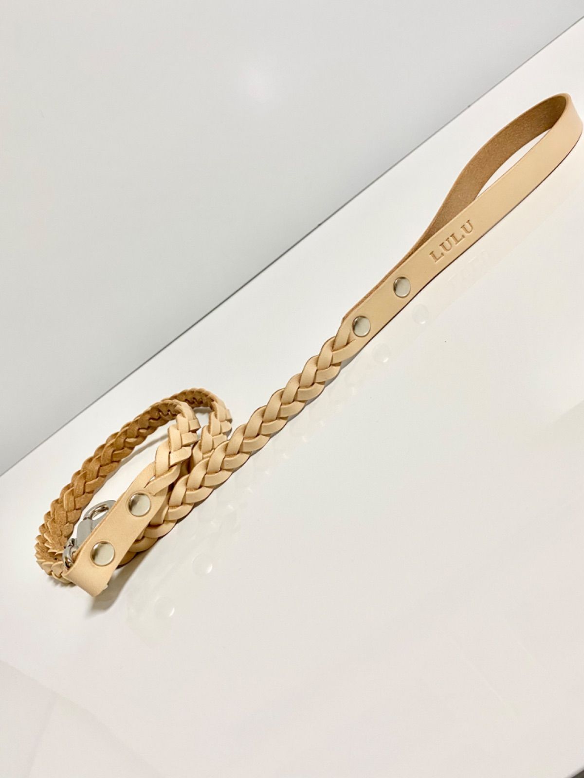 本革ナチュラルカフェリード（超小型犬） ストア