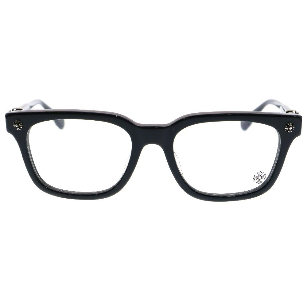 CHROME HEARTS クロムハーツ COX UCKER CHクロステンプルウェリントンサングラス ブラック