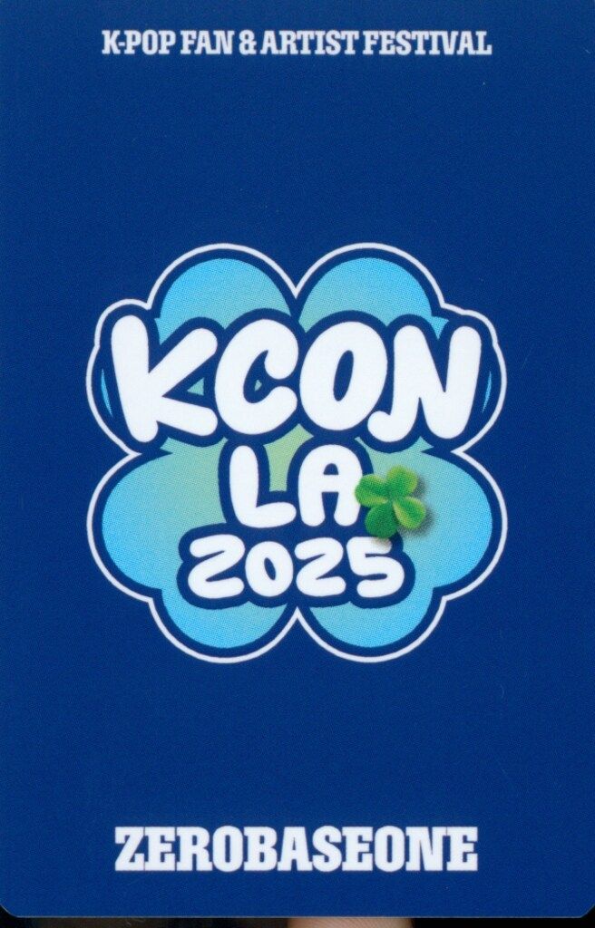 ZEROBASEONE 購入特典 RICKY KCON LA 2025 ZEROBASEONE リッキー KCON