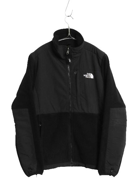 なクーポン配布中! ノースフェイス デナリ ジャケット レディース M 古着 アウトドア フリース ナイロン ジャンパー フルジップ ブルゾン ハイネック ブラック