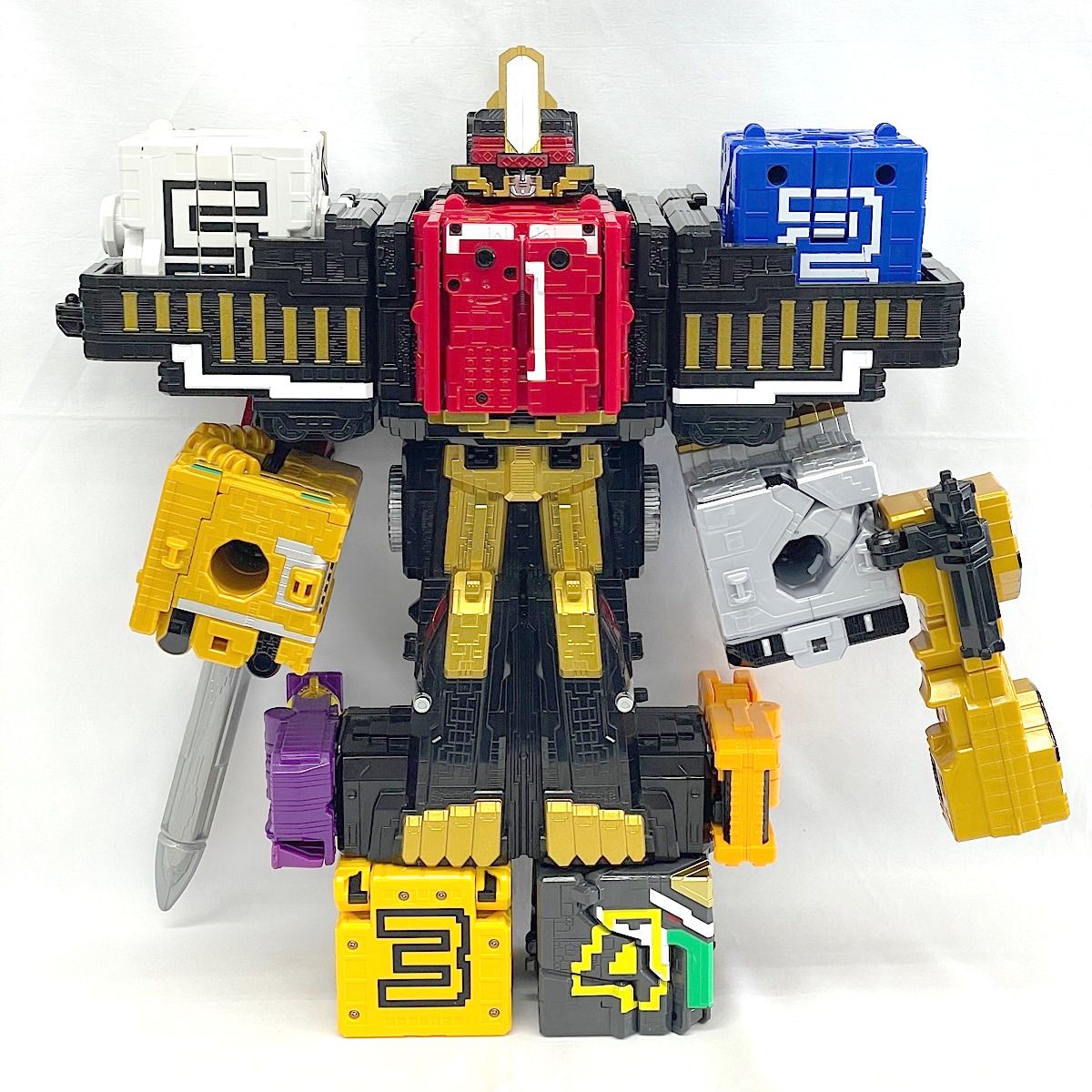 USED』 動物戦隊ジュウオウジャー DXワイルドトウサイキング 欠品有り