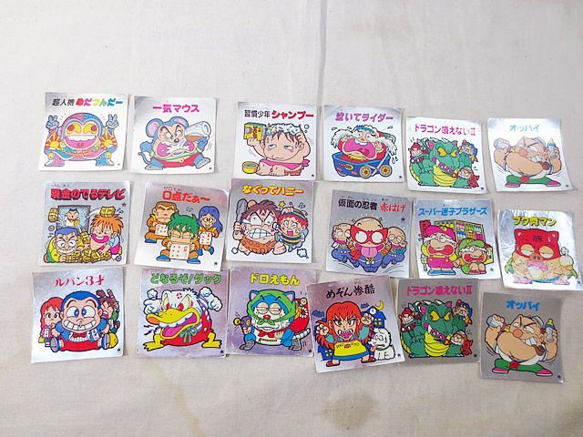 美品　オリオン　ひょうきんマン　ブタ肉マン　スーパー迷子　超人機めだつんだー　ドロえもん　ルパン３才　セット 美品 オリオン ひょうきんマン ブタ肉マン スーパー迷子 超人機