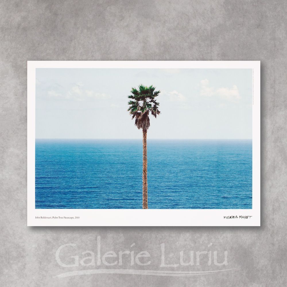 ジョン・バルデッサリ 展覧会用ポスター「Palm tree/seascape」 - メルカリ