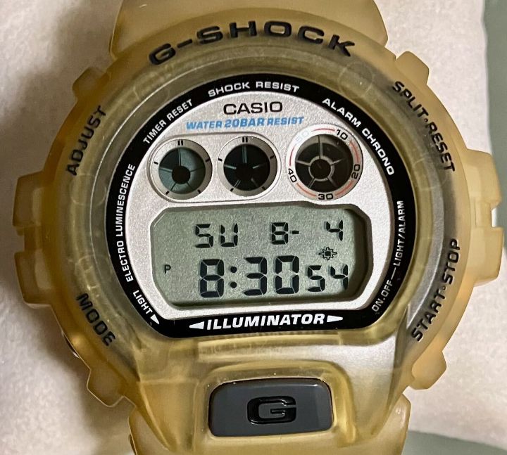 ☆稼働品☆CASIO カシオ☆G-SHOCK☆1996年 第五回国際イルカ・クジラ会議☆イルクジ☆DW-6900K☆ジーショック☆メンズ腕時計☆ -  メルカリ