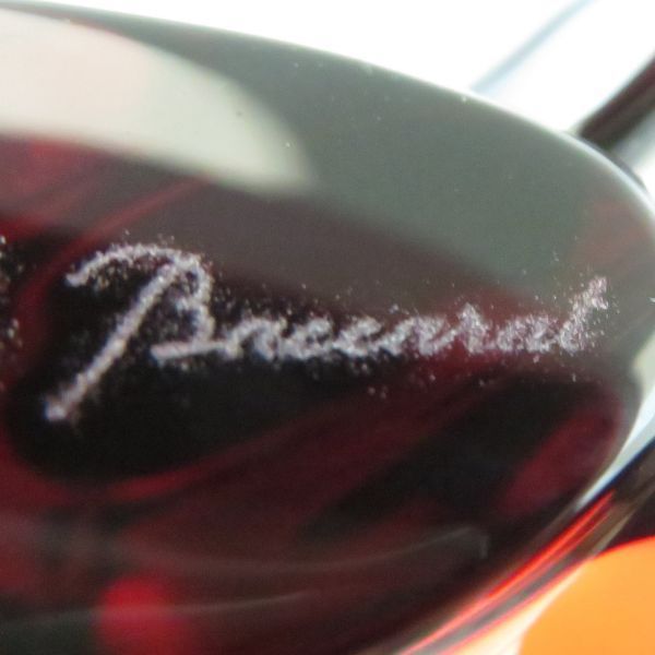 バカラ フィギュリン ラッキー バタフライ 蝶 レッド 赤 置物 オーナメント オブジェ クリスタル NEXPOTALLINN_EU