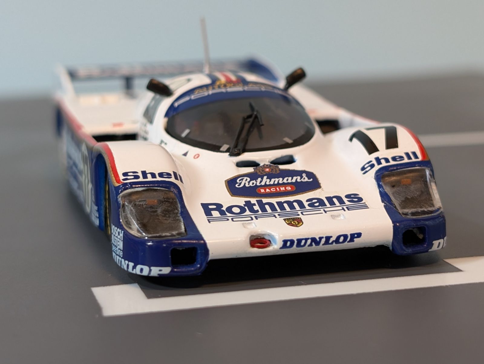 1/43 カルツォ ロスマンズポルシェ962C 17号車 1987年 - メルカリ 1/43 カルツォ ロスマンズポルシェ962C 17号車 1987年 - メルカリ