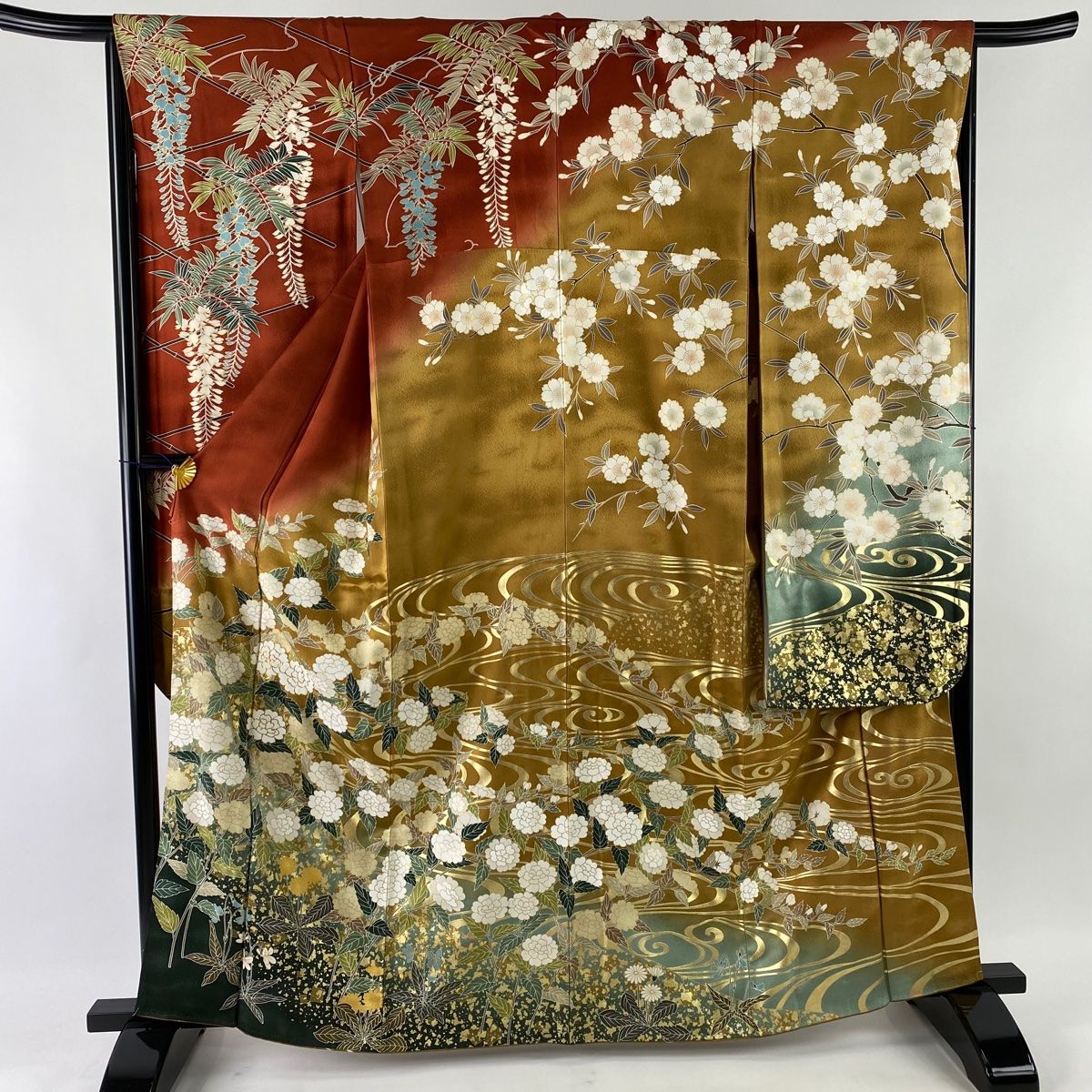 振袖 身丈162.5cm 裄丈64.5cm M 正絹 美品 逸品 | www.bonitaexclusive.com