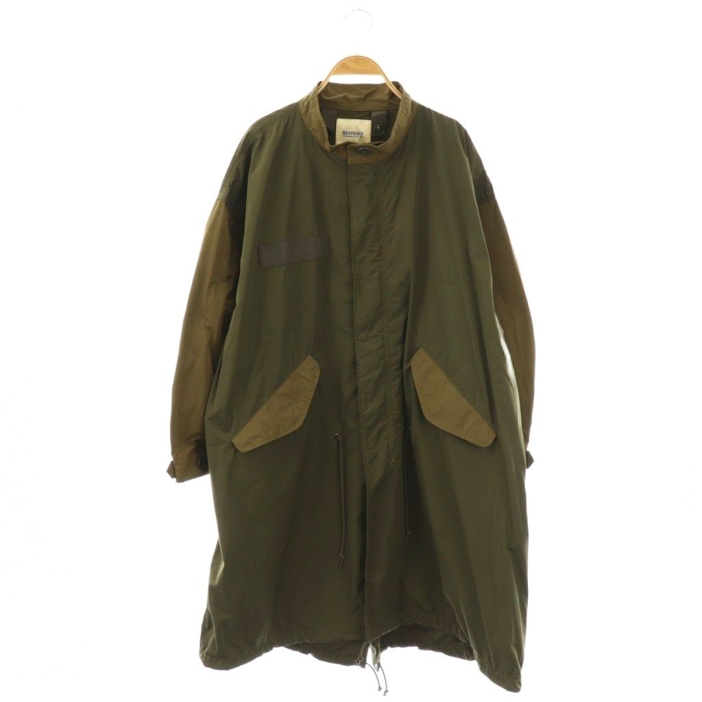 ビームスボーイ BEAMS BOY 23AW ソロテックス M-65 パーカー ジャケット ロング F カーキ |AT OS
