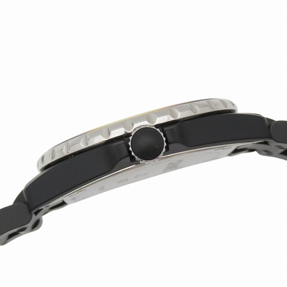 美品 シャネル J12 GMT セラミック マットブラック H3101 自動巻き 