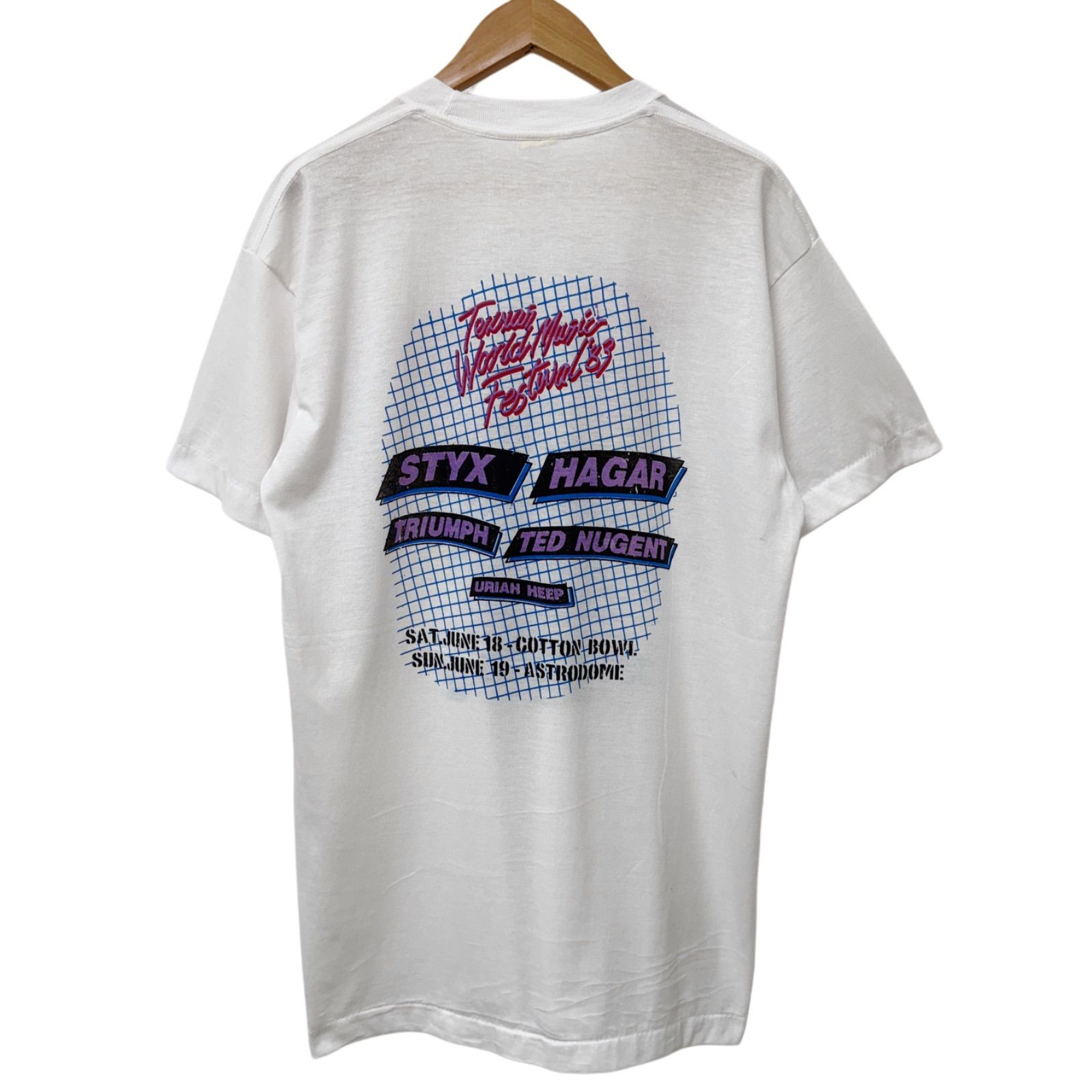スクリーンスターズ Tシャツ Lサイズ USA製 80s TEXAS JAM 1983