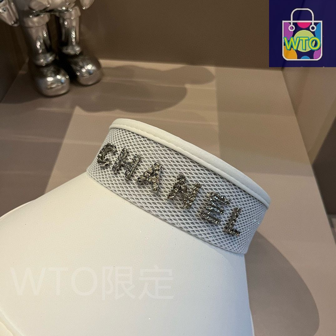 Chanel（シャネル） サンハットとヘアバンド -WTO輸入 - メルカリ