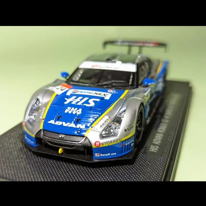 エブロ 1/43 日産GTR 近藤レーシング 2009年 - メルカリ