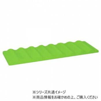 高田ベッド製作所 ウォークトレーナー 青竹式 バランス 歩行訓練トレーニングマット 幅48×奥行150×高さ7cm 抹茶 TB-1368