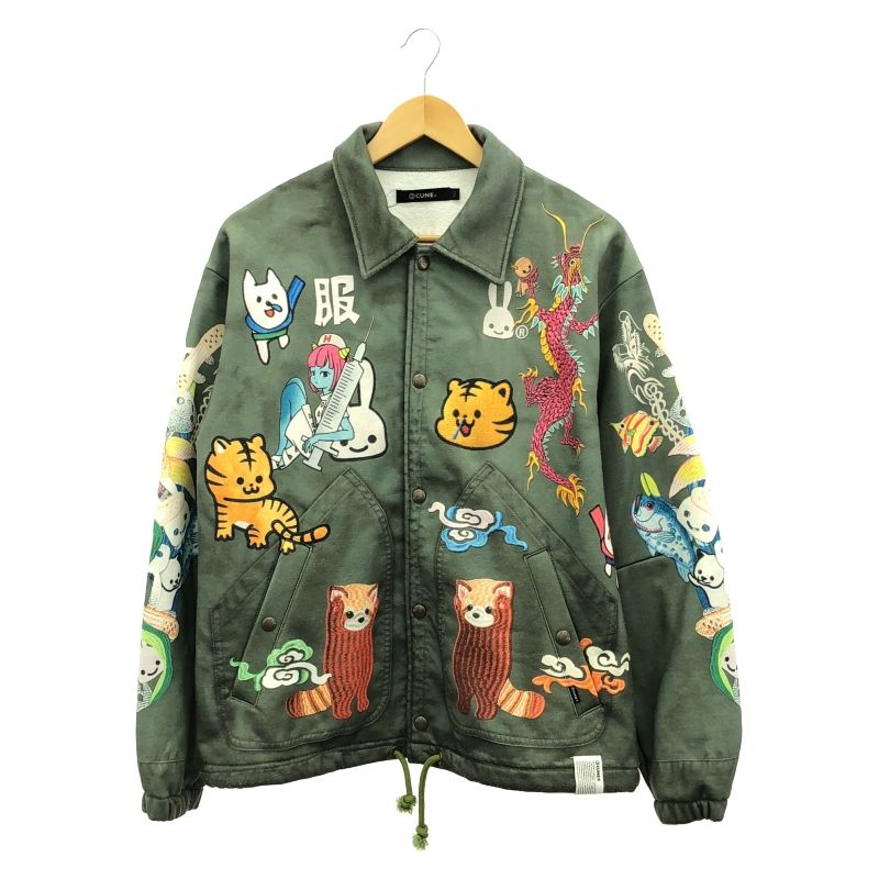 【美品】CUNE キューン　30th ANNIV. 限定コーチジャケット 美品】CUNE キューン30th ANNIV. 限定コーチジャケットBY