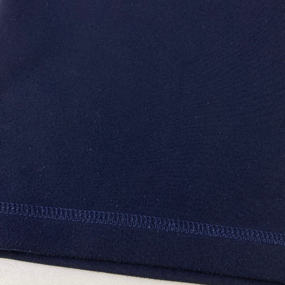 サイズ：5 MUTA MARINE ムータマリン  裏起毛 ハイネック 長袖Tシャツ  ネイビー系 [240101413463] ゴルフウェア メンズ ストスト MUTA MARINE ムータマリン 裏起毛 ハイネック 長袖Tシャツ