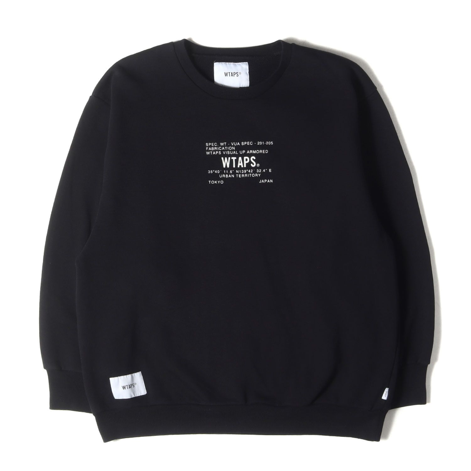 WTAPS 両面ロゴブラックスウェット 即日発送】WTAPS ブラック スウェット トレーナー 楽天市場】wtaps