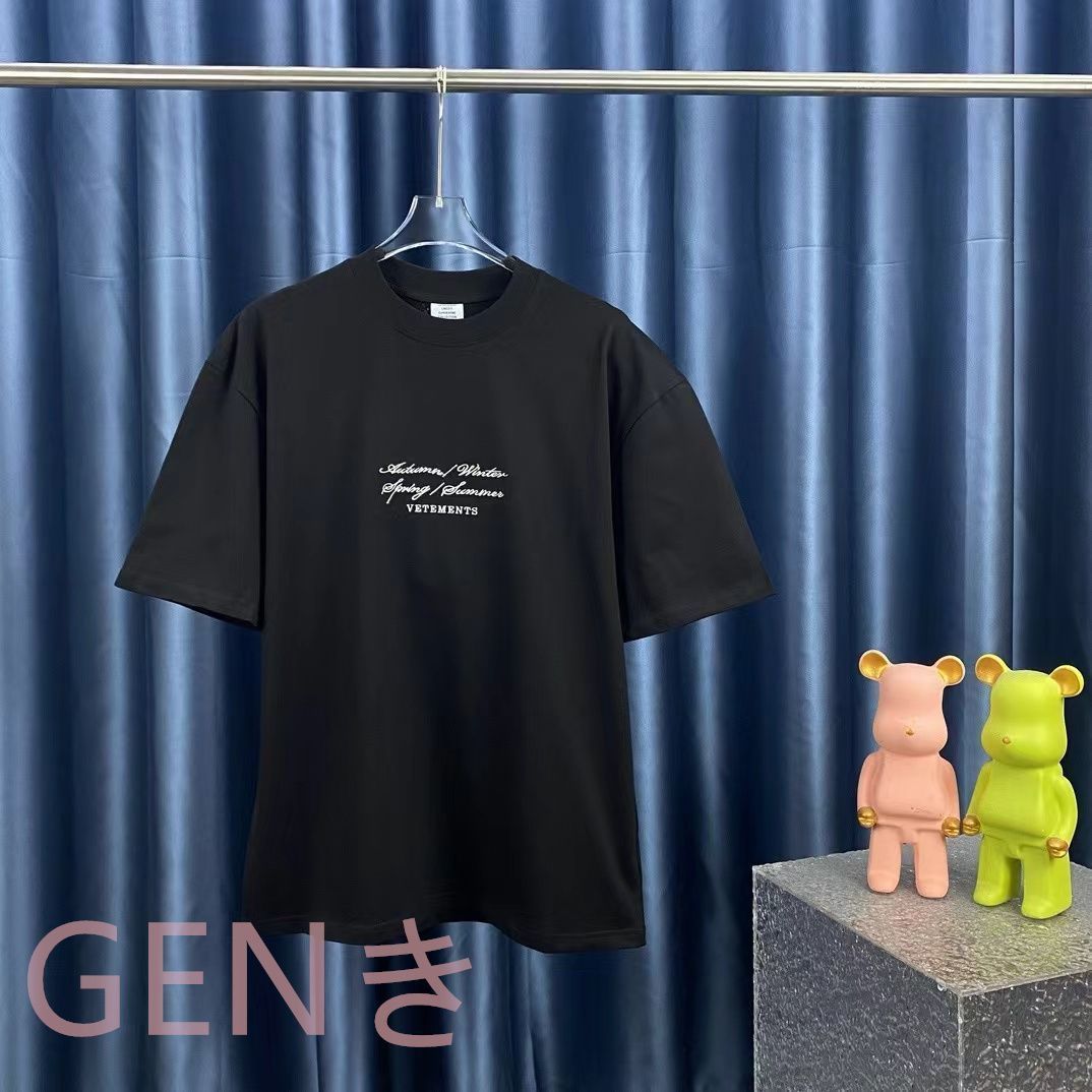 人気商品・新品未使用】VETEMENTS ヴェトモン TシャツT-Shirt 男女兼用半袖 R103 - メルカリ