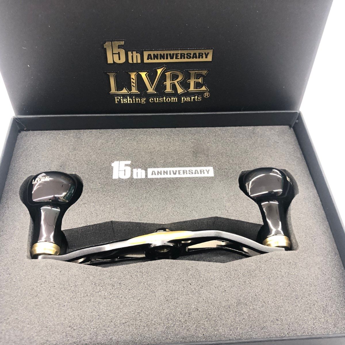 σσLIVRE 15thアニバーサリー ベイト110 程度A 箱付 リブレハンドル