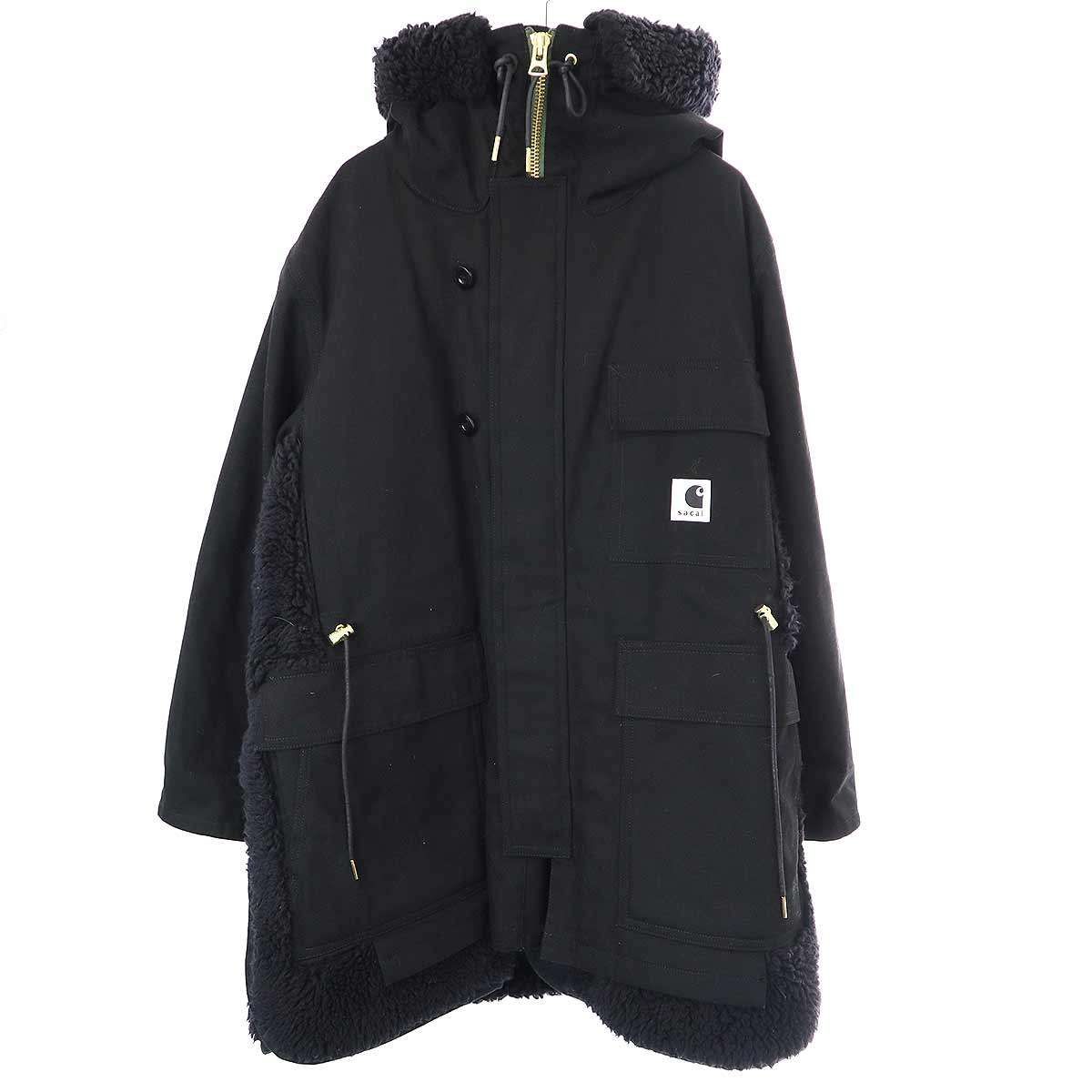 sacai×Carhartt WIP サカイ カーハート 23AW Canvas Parka Siberian 